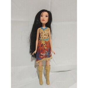 Disney Store Princess Pocahontas Barbie Doll 12" Royal Shimmer Series 2015